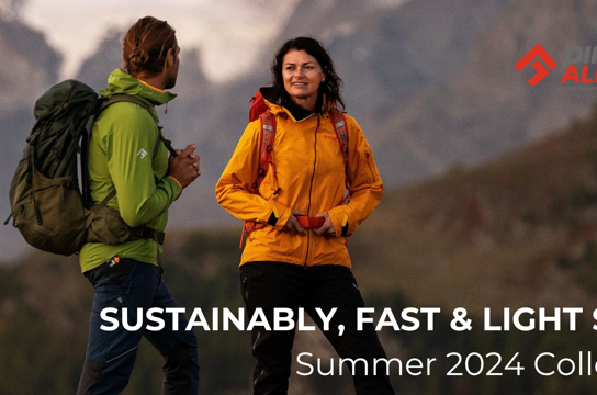 Trendy outdoor clothing for Summer 2024 in  Sustainable, Fast & Light Style