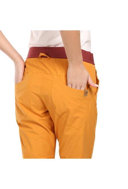 Fotogalerie Women's climbing pants FROG LADY ochre