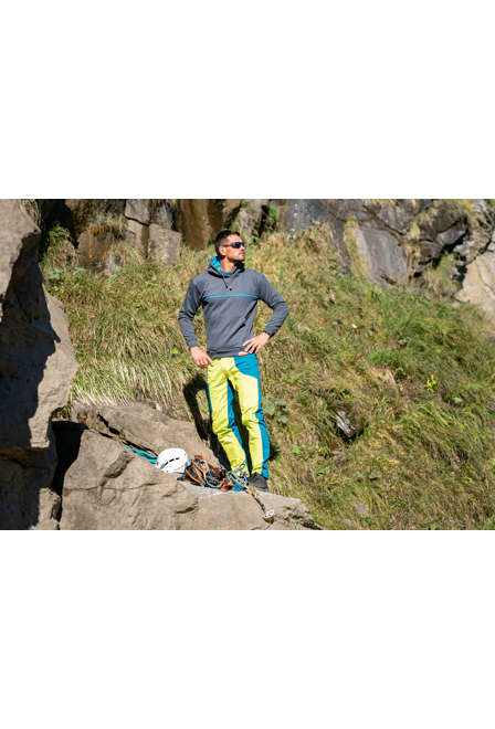 Fotogalerie Men's trousers  JOSHUA TOP petrol/lime