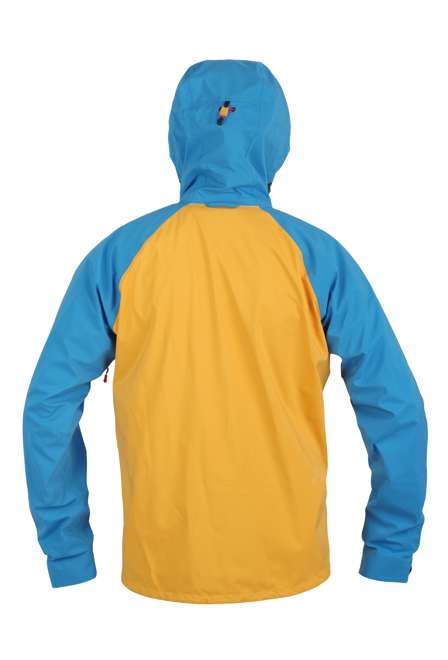 Fotogalerie Men's Waterproof Hardshell Jacket DEAMON mango/ocean