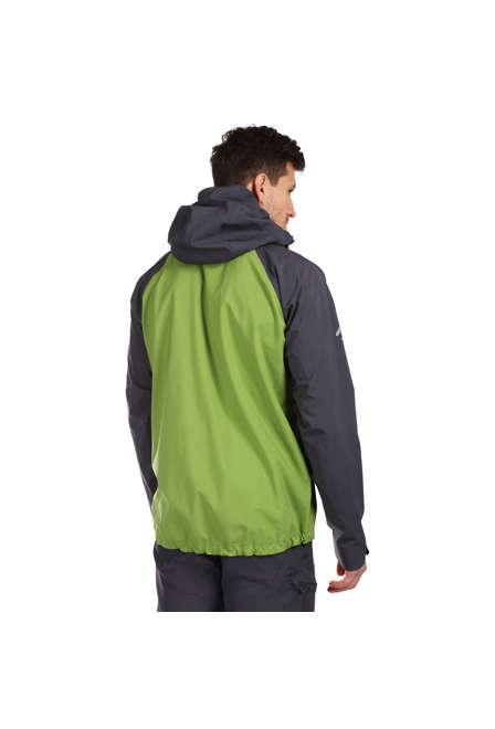 Fotogalerie Men's Waterproof Hardshell Jacket DEAMON green/anthracite