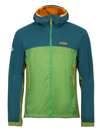 Fotogalerie Men's windproof insulated Alpha Jacket green/emerald