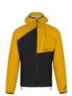 Fotogalerie Men's Waterproof Ultra-Light Hardshell Jacket CYCLONE black/mango