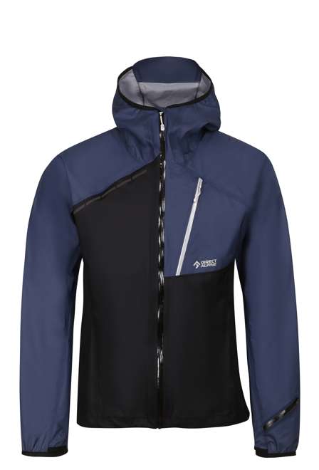 Fotogalerie Men's Waterproof Ultra-Light Hardshell Jacket CYCLONE black/navy