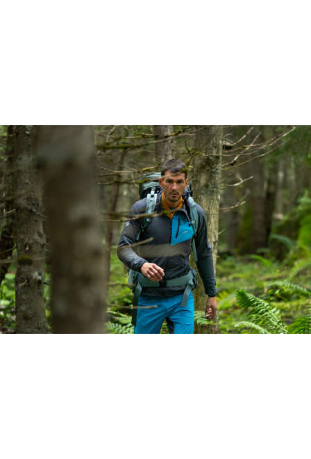 Fotogalerie Men's Outdoor Jacket, DRU LIGHT anthracite/ocean