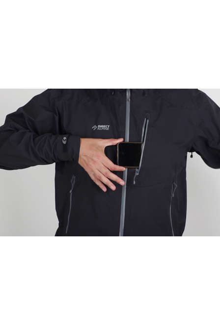 Fotogalerie Men's waterproof jacket TALUNG black