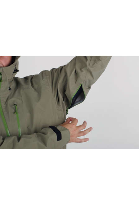 Fotogalerie Men's waterproof jacket TALUNG khaki