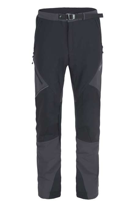 Fotogalerie Men's Outdoor Pants CASCADE LIGHT anthracite/black