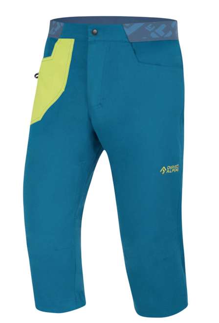 Fotogalerie Men's Climbing Pants CAMPUS ¾ petrol/lime