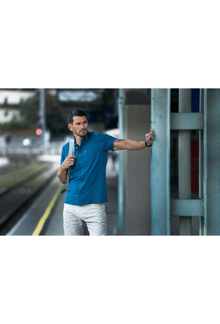 Fotogalerie Men's functional shirt KENOSHA petrol