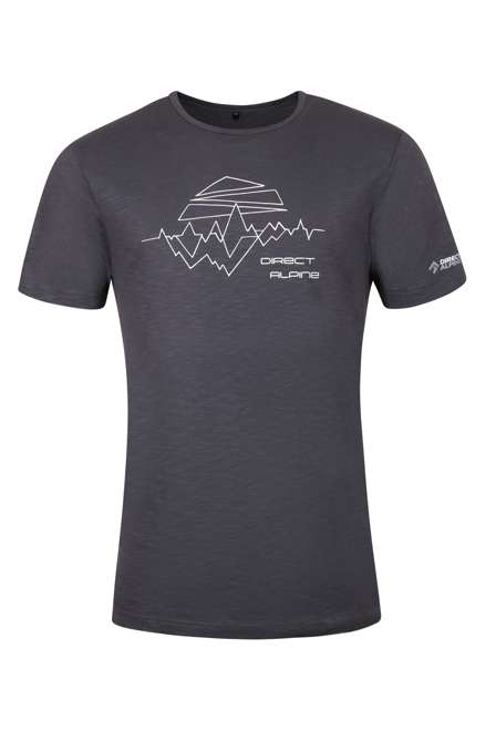 Fotogalerie Men's Cotton T-Shirt Bosco anthracite (Geometric)