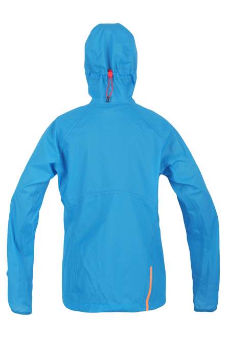 Fotogalerie Women's Ultralight Waterproof Hardshell Jacket CYCLONE ocean/coral