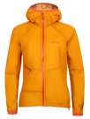 Fotogalerie Women's Ultralight Waterproof Hardshell Jacket CYCLONE mango/brick