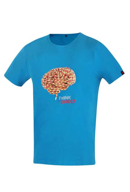 Fotogalerie Men's cotton T-Shirt FLASH ocean (Brain)