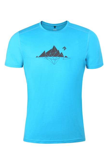 Fotogalerie Men's Merino T-Shirt FURRY ocean (Glacial lake)