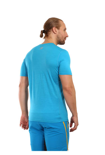 Fotogalerie Men's Merino T-Shirt FURRY ocean (Glacial lake)