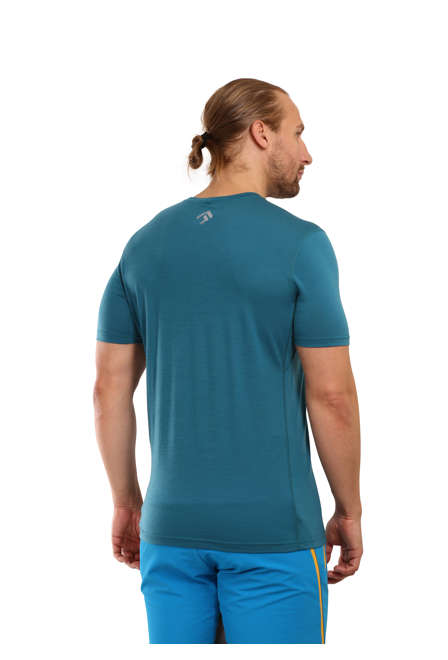 Fotogalerie Men's Merino T-Shirt FURRY emerald (Glacial lake)