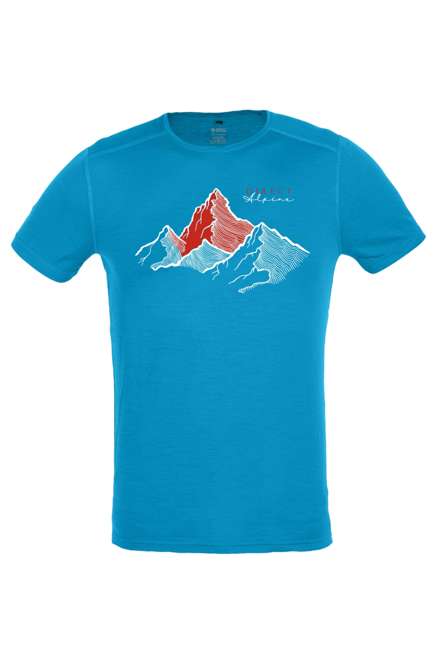 Fotogalerie Men's Merino T-Shirt FURRY ocean (Mountain Belt)