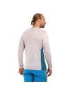 Fotogalerie Men's Merino T-Shirt FURRY LONG emerald/grey (Glacial lake)