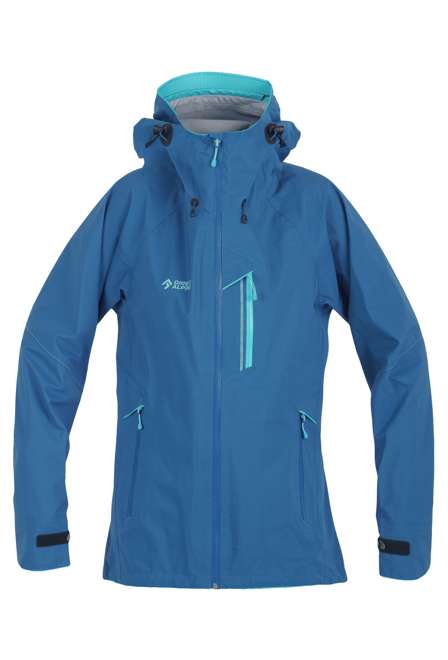 Fotogalerie Waterproof Women's Jacket TALUNG LADY petrol/menthol