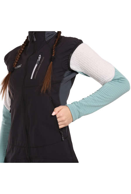 Fotogalerie Women's Outdoor Vest SPIKE LADY anthracite/grey