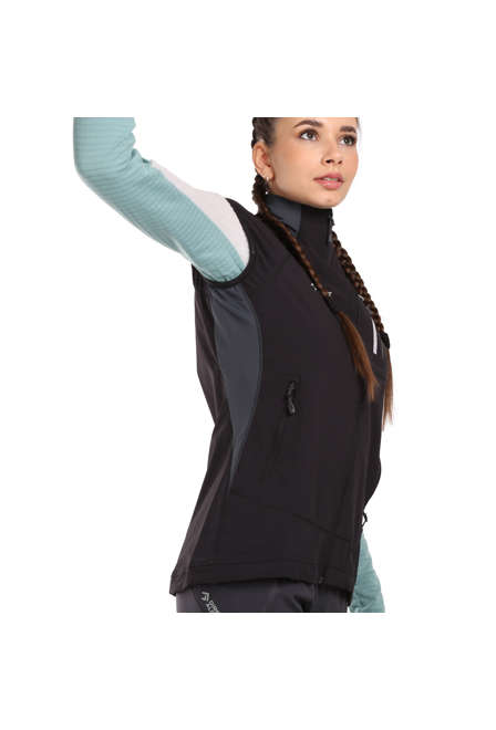 Fotogalerie Women's Outdoor Vest SPIKE LADY anthracite/grey