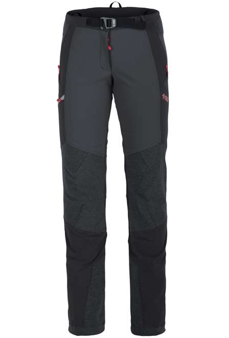 Fotogalerie Women's outdoor trousers CASCADE LADY anthracite/coral