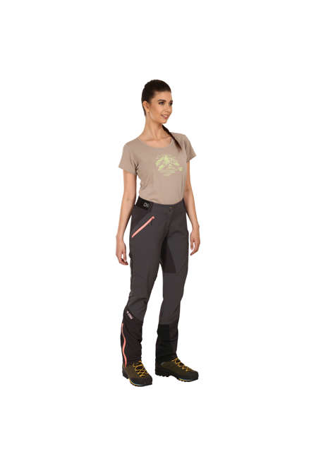 Fotogalerie Women's outdoor pants REBEL LADY anthracite/coral