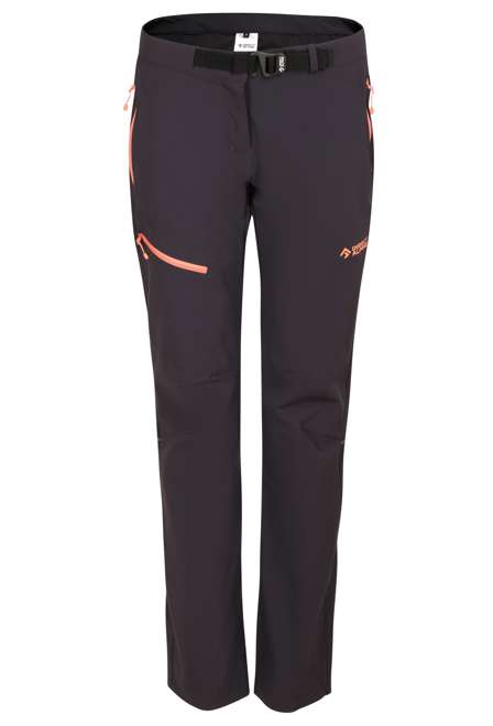 Fotogalerie Women's Outdoor Pants CRUISE LADY anthracite/coral