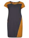 Fotogalerie Women's cotton dress FLOWY LADY anthracite/caramel