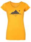 Fotogalerie Women's Merino T-Shirt FURRY LADY mango (Glacial lake)