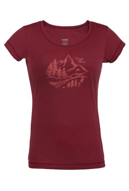 Fotogalerie Women's Merino T-Shirt FURRY LADY palisander (Nature)