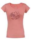 Fotogalerie Women's Merino T-Shirt FURRY LADY coral (Nature)