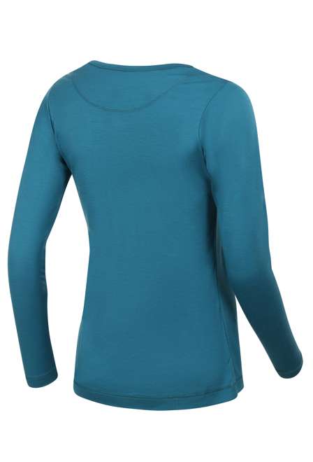 Fotogalerie Women's Merino Shirt FURRY LONG LADY emerald (Glacial lake)