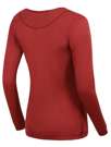 Fotogalerie Women's Merino Shirt FURRY LONG LADY palisander (Silent hills)