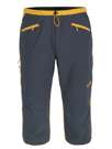 Fotogalerie Men's climbing Pants ASCENT Light 3/4 anthracite/mango