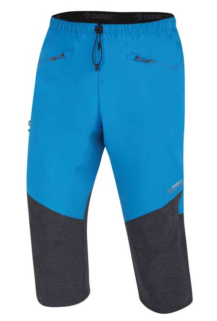 Fotogalerie Men's climbing Pants ASCENT Light 3/4 anthracite/ocean