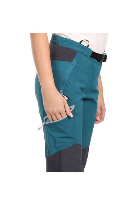 Fotogalerie Women's outdoor trousers CASCADE LADY emerald/grey