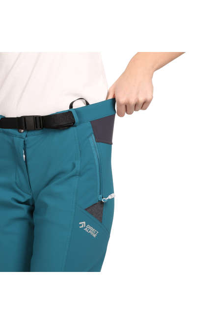 Fotogalerie Women's outdoor trousers CASCADE LADY emerald/grey