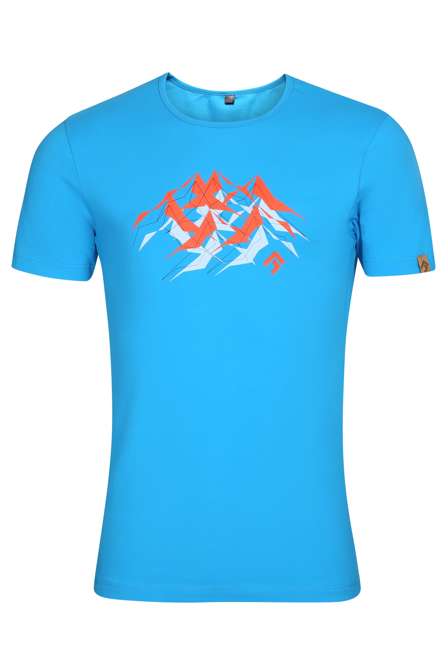 Fotogalerie Men's cotton FLASH T-shirt ocean (Mountains)