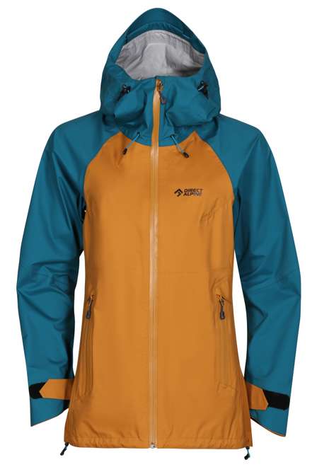 Fotogalerie Women's Outdoor Hardshell Jacket TALUNG LADY emerald/caramel