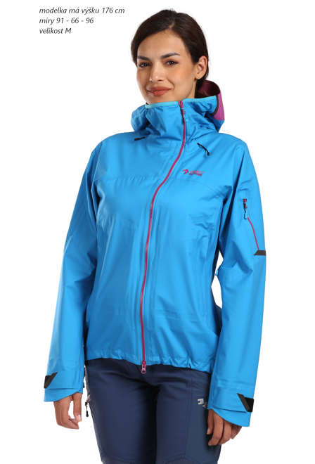 Fotogalerie Women's Hardshell Jacket GUIDE LADY ocean/orchid