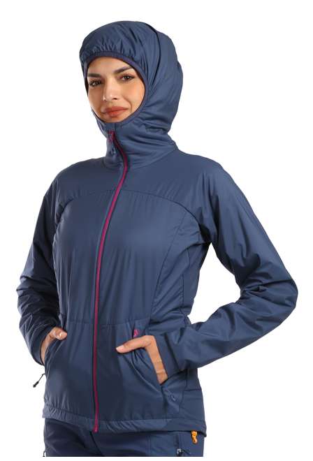 Fotogalerie Women's Outdoor Jacket BORA LADY navy