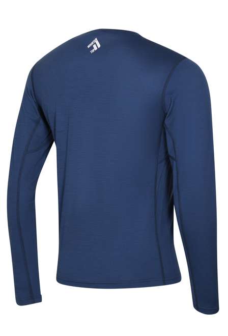 Fotogalerie Men's Merino T-Shirt FURRY LONG navy (Glacial lake)