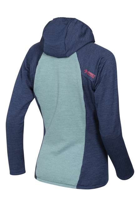 Fotogalerie Women's Fleece Hoodie SELLA HOOD LADY arctic/navy