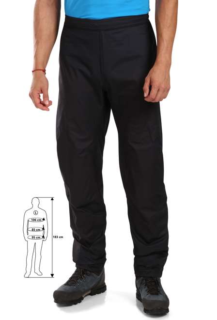 Fotogalerie Men's Waterproof Outdoor Pants CYCLONE PANTS black