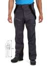 Fotogalerie Men's Waterproof Pants DEAMON PANTS anthracite