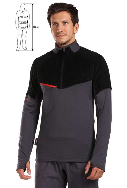 Fotogalerie Men’s DRAGON PULLOVER black/anthracite