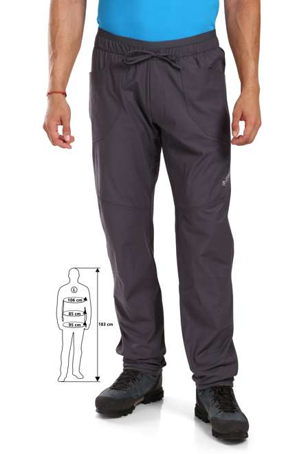 Fotogalerie Men's climbing pants SOLO PANTS anthracite