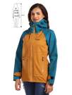 Fotogalerie Women's Outdoor Hardshell Jacket TALUNG LADY emerald/caramel